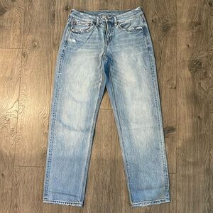 American Eagle ‘90s low rise straight jeans Womens size 6